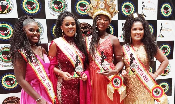 Leandra Leya vence o concurso Miss Afro Feira de Santana 2026