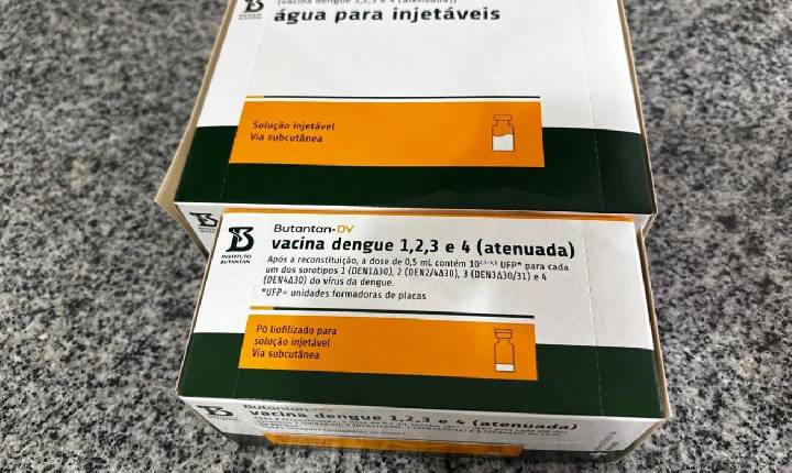 Saúde suspende vacinação contra dengue com doses do Butantan em profissionais da Atenção Primária