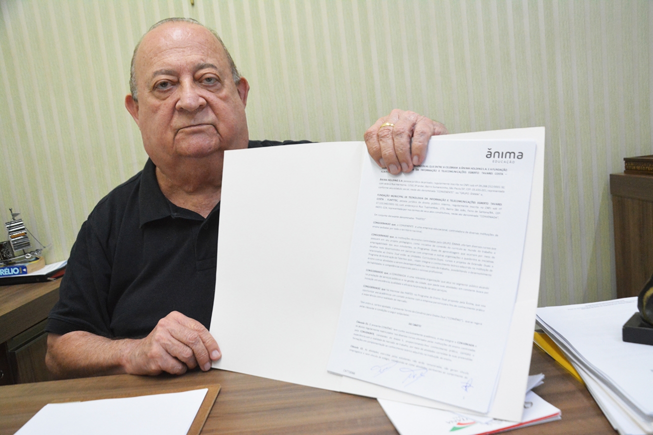 Fundação Egberto Costa firma convênio com a UNIFACS visando aproximar estudantes do mercado de trabalho