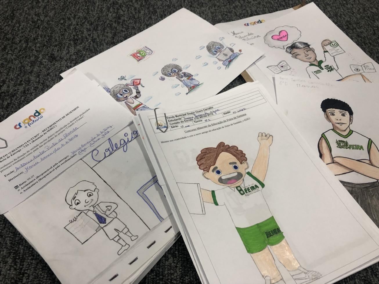 Feira de Santana se prepara para conhecer o criador de EDU, novo mascote da rede municipal