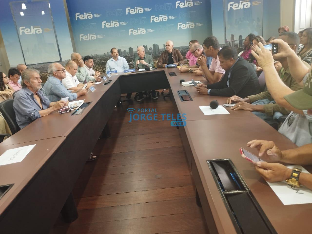 Prefeito José Ronaldo destaca novas leis para diretores de escolas e reforça compromisso com a educação em Feira