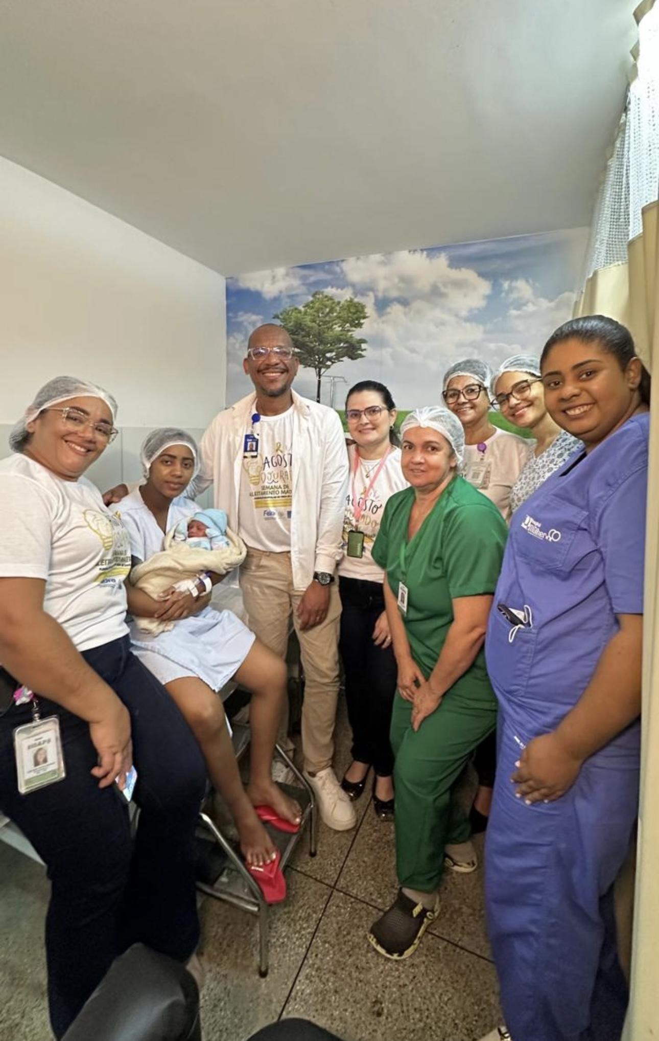 Hospital da Mulher promove mês de ações pelo aleitamento materno e encerra campanha com caminhada no dia 31