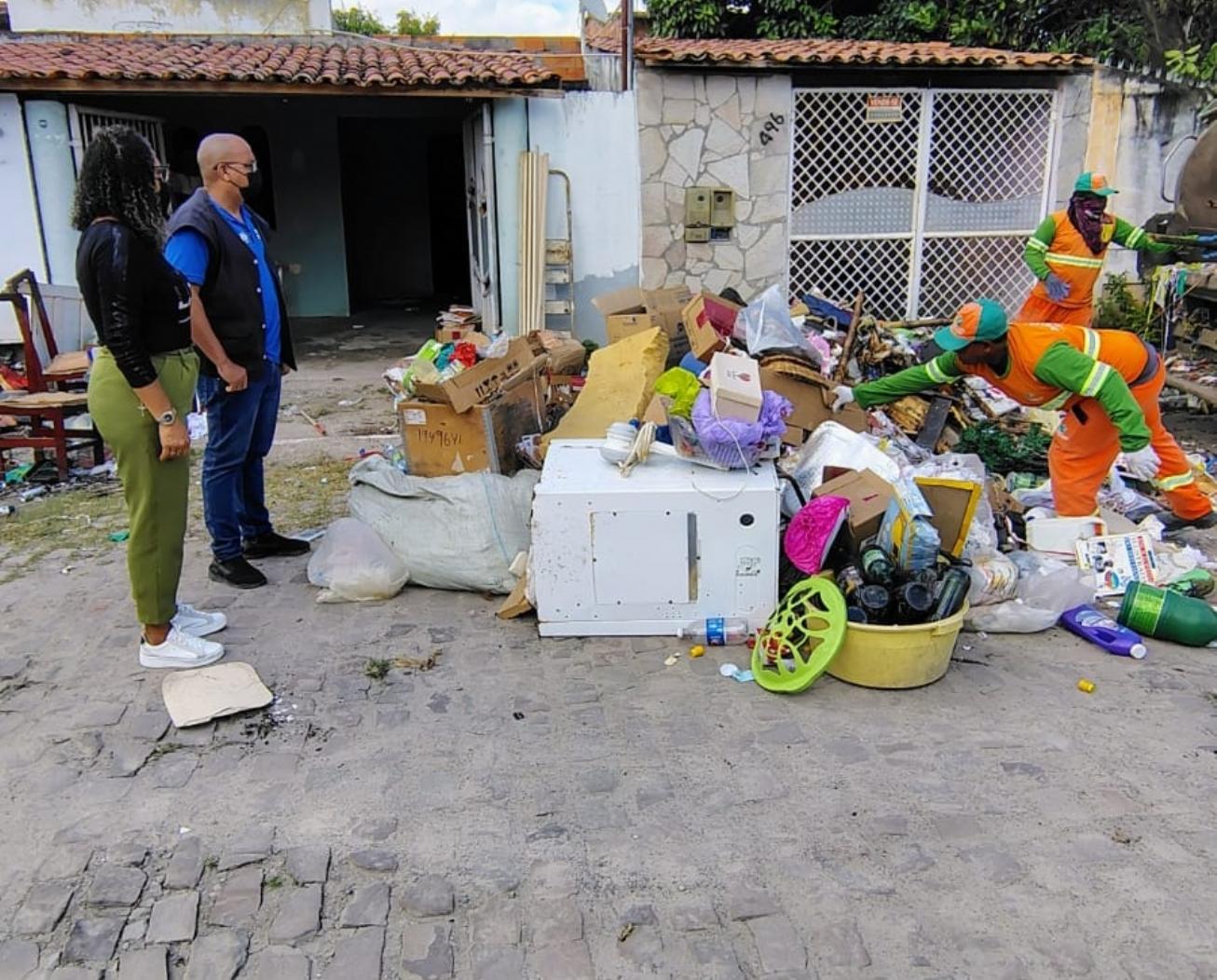 SESP Realiza Limpeza Emergencial em Residência de Acumulador no Parque Ipê
