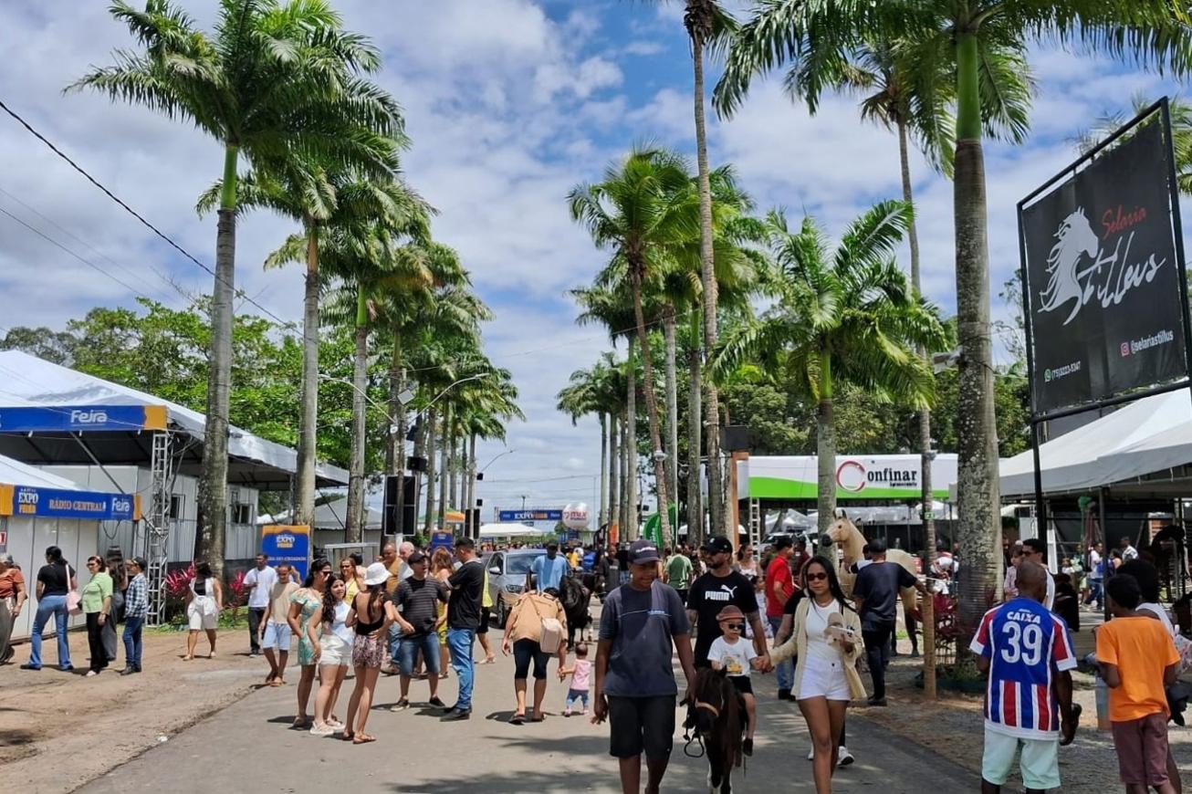 Expofeira atrai famílias e garante lazer para todas as idades