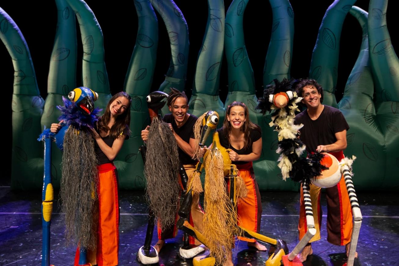 Espetáculo Bichos do Brasil será apresentado neste sábado (25), no auditório da Seduc