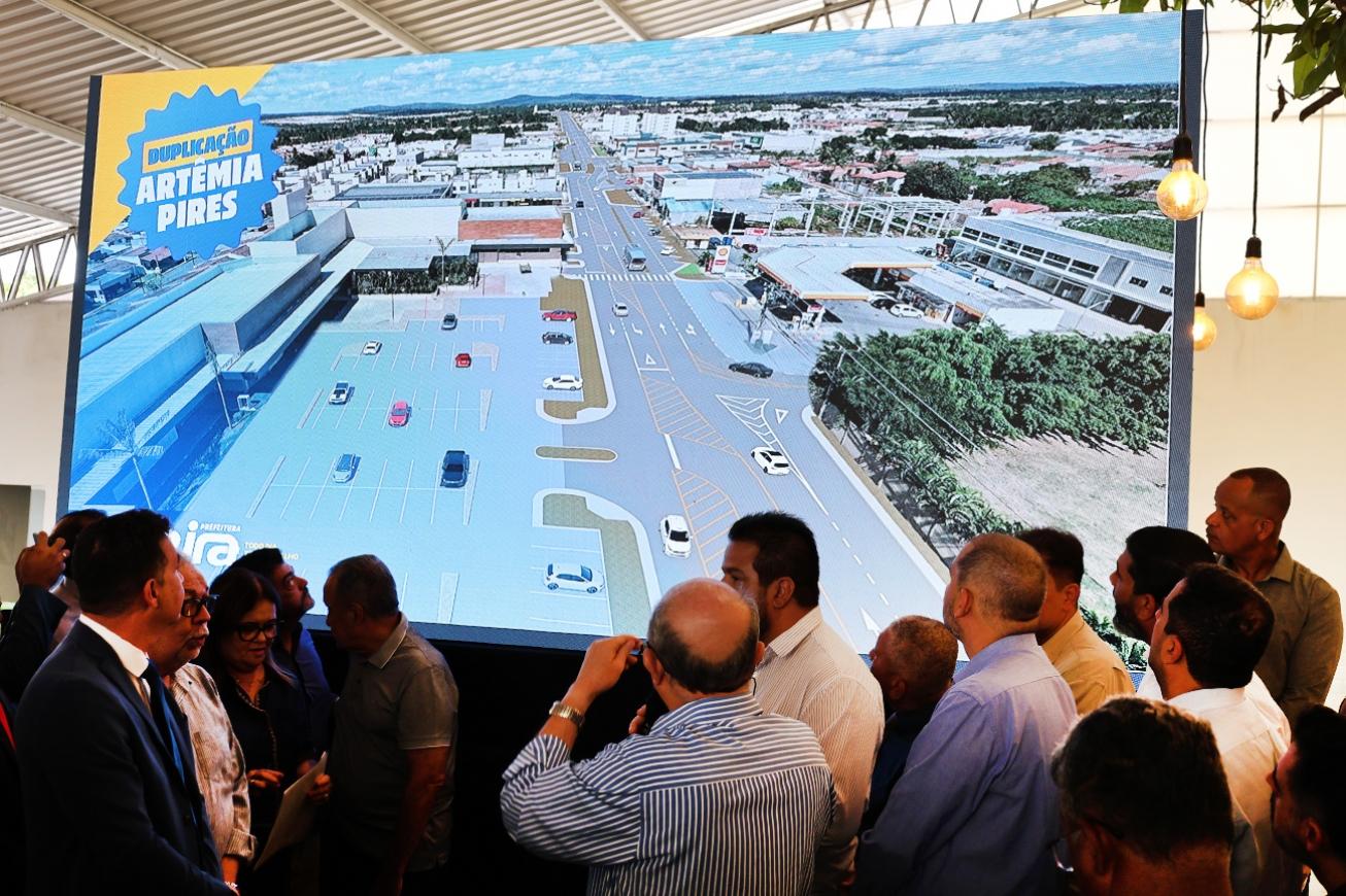 Prefeitura publica licitação internacional para duplicação da Avenida Artêmia Pires no Diário Oficial da União
