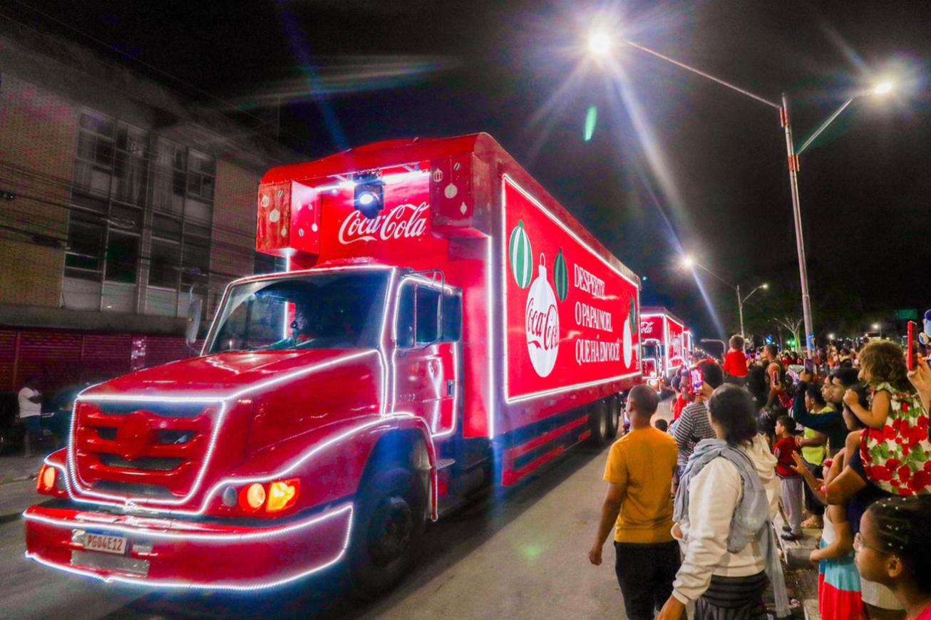É hoje! Caravana Iluminada da Solar Coca-Cola abre a temporada natalina em Feira