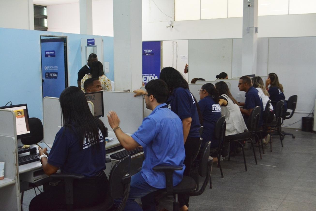 Casa do Trabalhador realiza mutirão de cursos e treinamentos com mais de 300 vagas em Feira de Santana