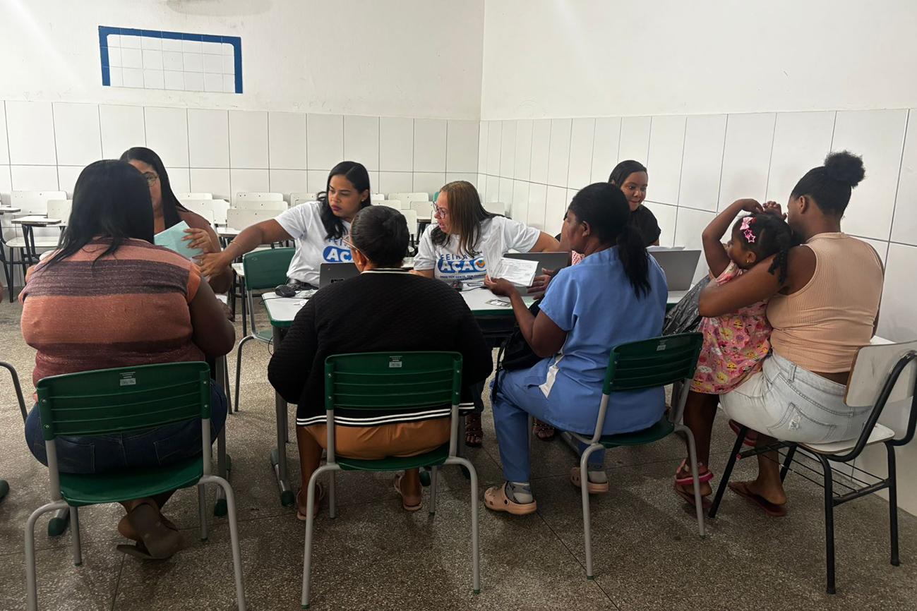 Mais de 1.300 consultas e exames foram agendados durante o Feira em Ação em Maria Quitéria