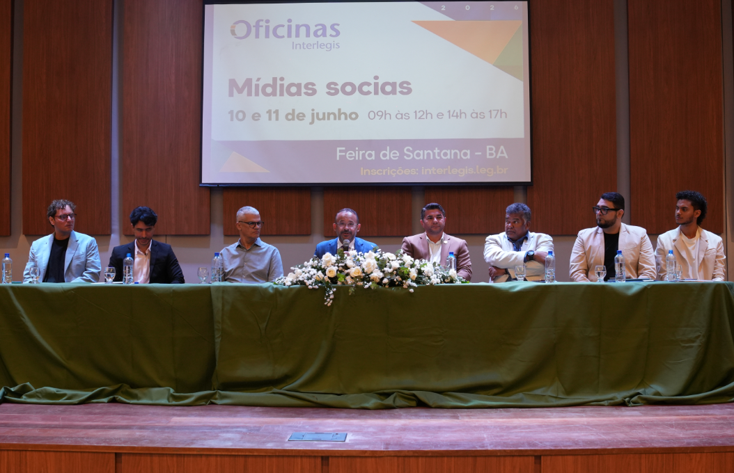 Câmara Municipal realiza oficina de mídias sociais em parceria com o Interlegis