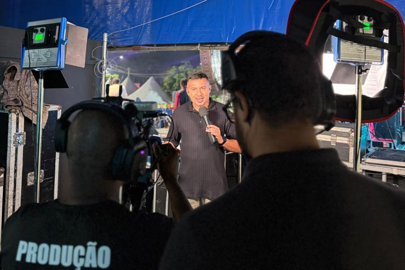 Mais de 15 horas de transmissão ao vivo marcam cobertura da TV Feira em Maria Quitéria