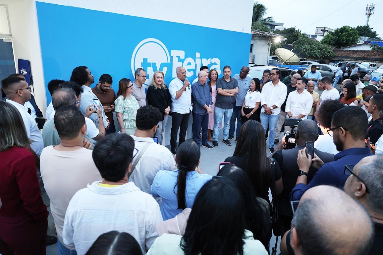 Novo estúdio da TV Feira possibilitará mais de 12h de programação diária