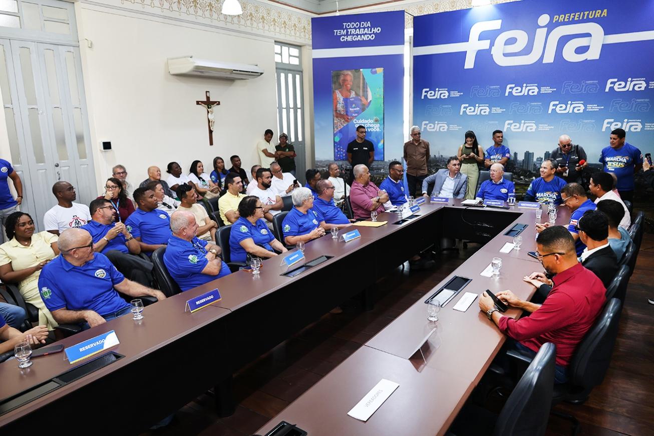 Prefeitura de Feira anuncia grade de atrações para a 31ª Marcha para Jesus