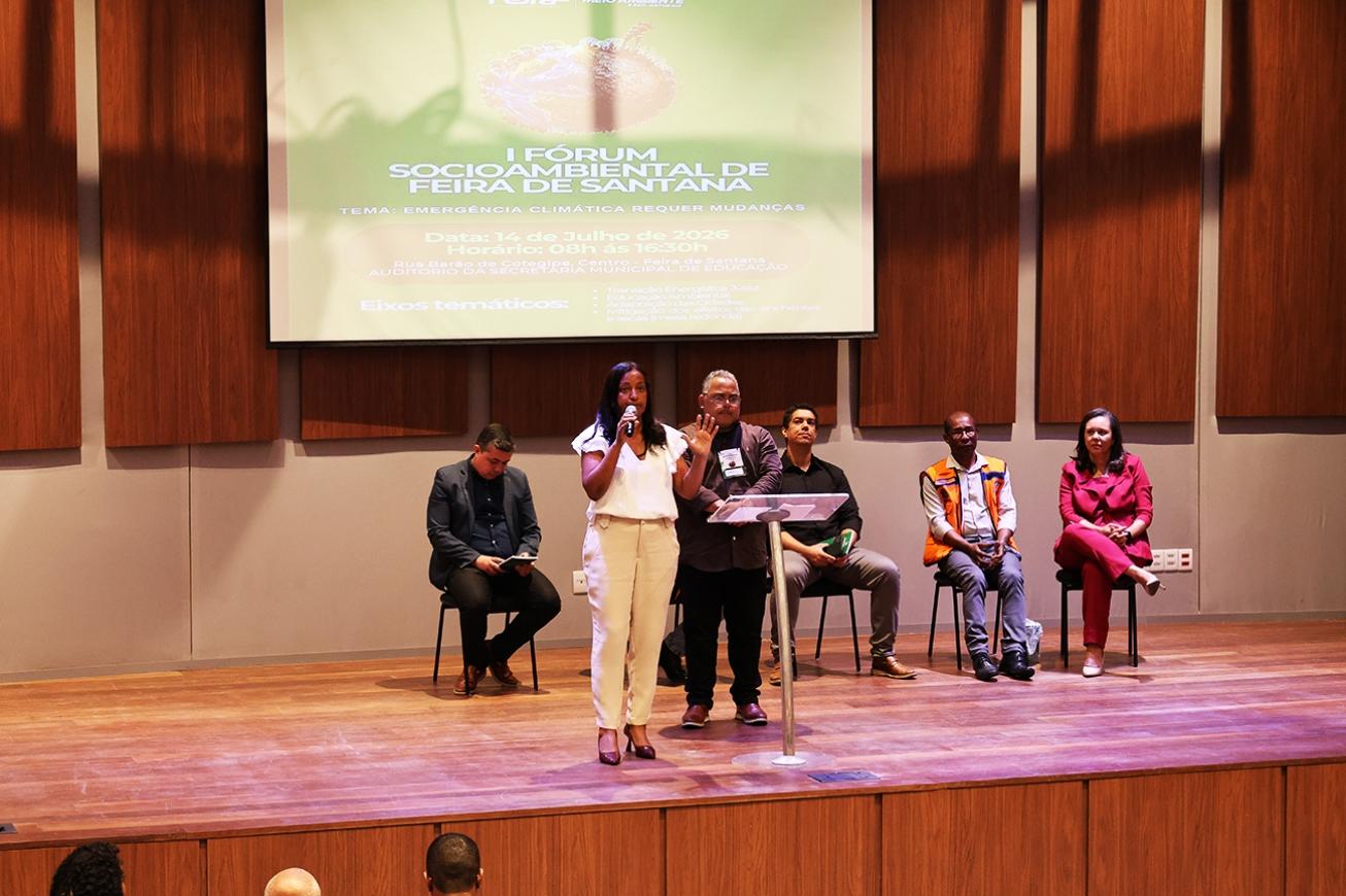 Semmam realiza I Fórum Socioambiental de Feira de Santana