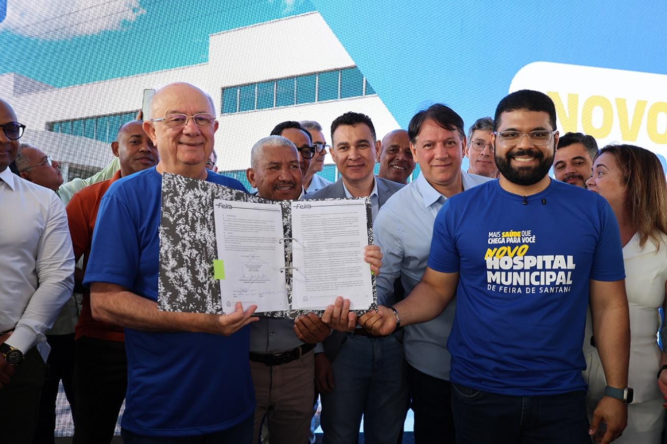 Feira de Santana inicia construção do Hospital Municipal com investimento de R$ 170 milhões