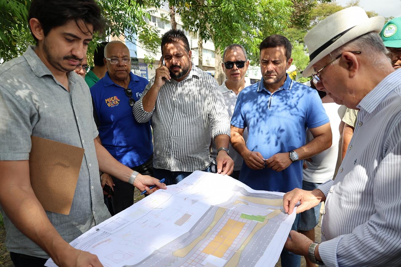 Prefeitura de Feira inicia reforma da Praça João Barbosa de Carvalho
