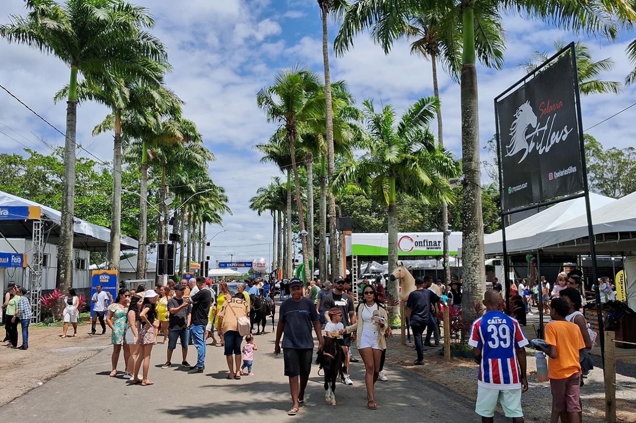 Parque de Exposição será aberto às 10h no domingo (6)