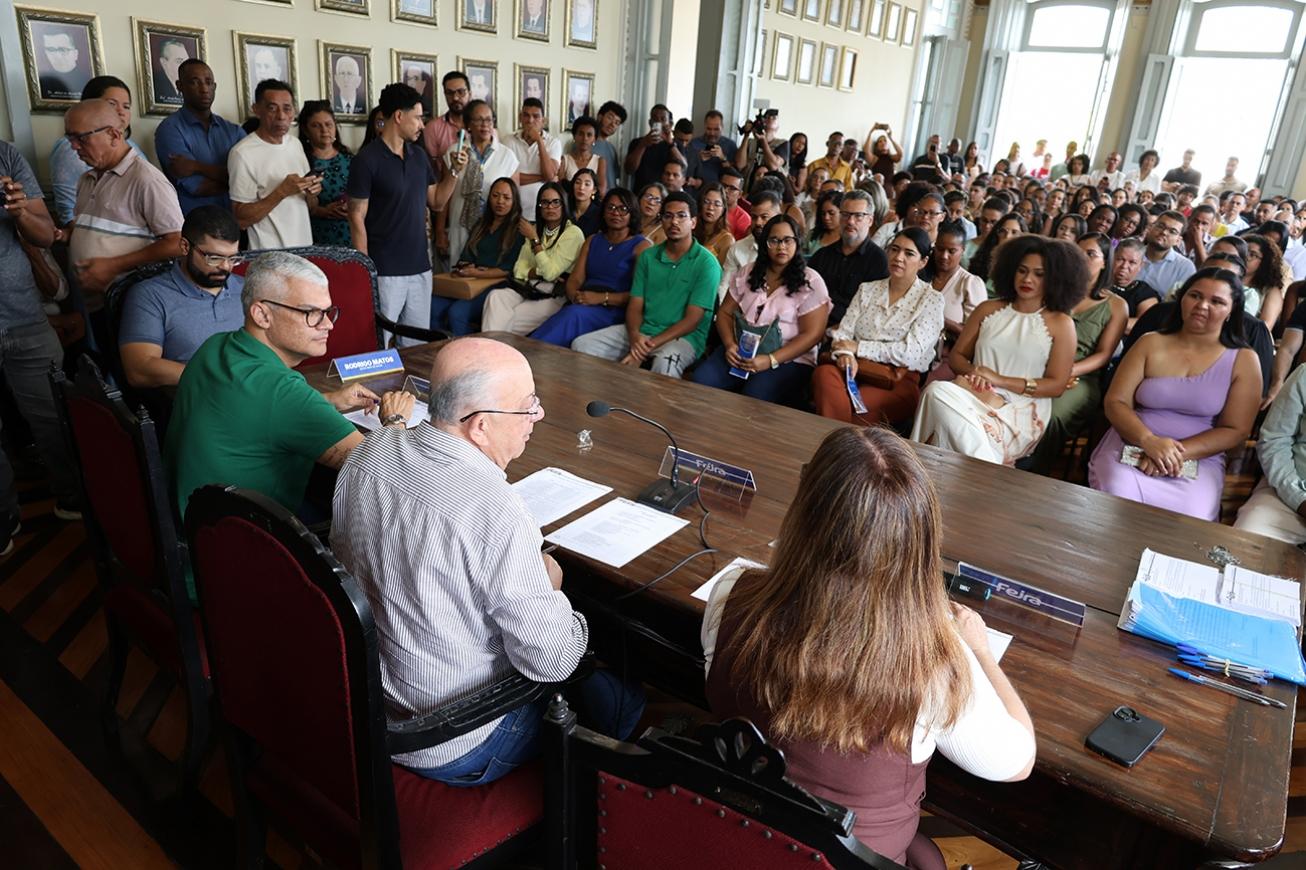 Prefeitura de Feira passa a contar com reforço de 124 servidores concursados