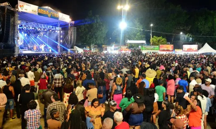 Arraiá de Feira será aberto oficialmente neste sábado com mais de 60 horas de shows no São João
